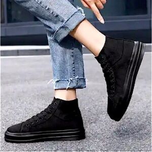 High top sneakers